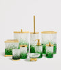 Crystal Ivy Green Soap Dispenser
