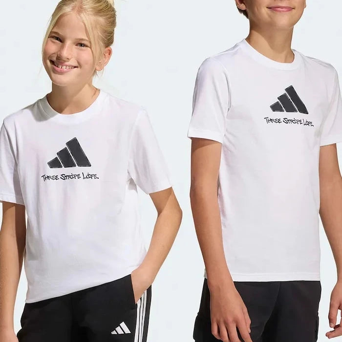 Детска памучна тениска adidas
