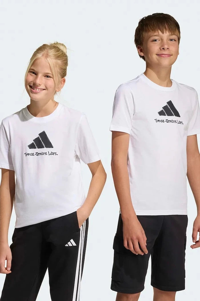 Детска памучна тениска adidas