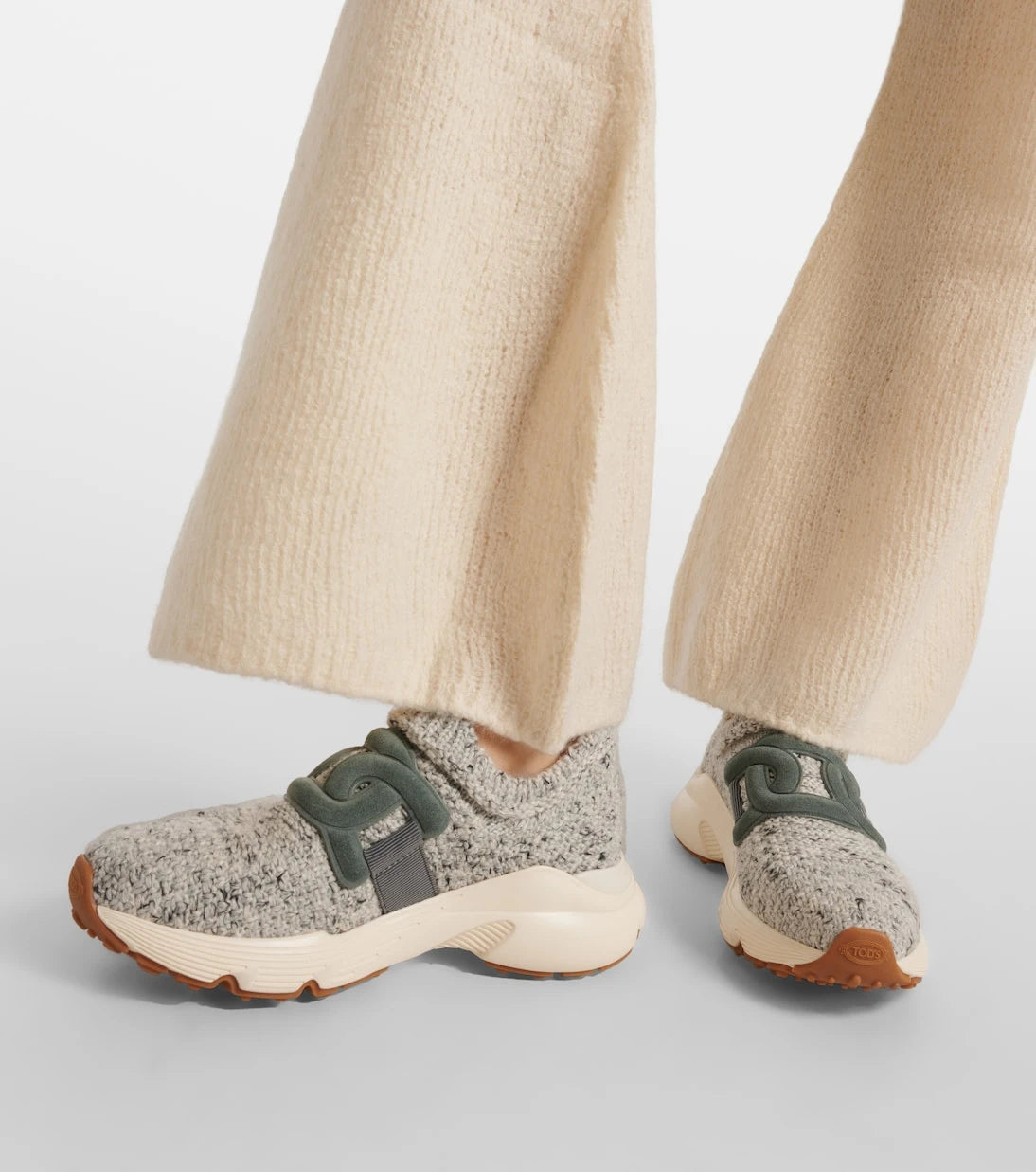 Tod's - حذاء سنيكرز كيت المحبوك