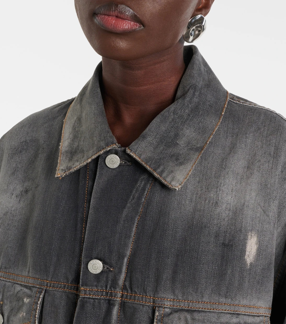 Acne Studios - Printed denim jacket
