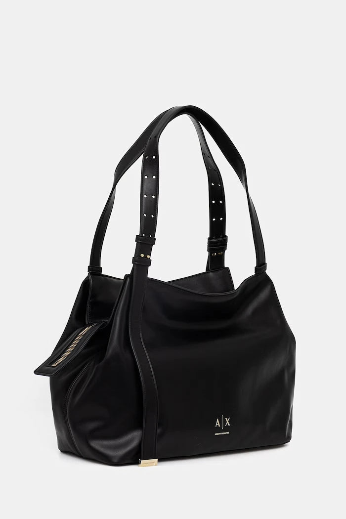 Armani Exchange kadın tote çanta, suni deri