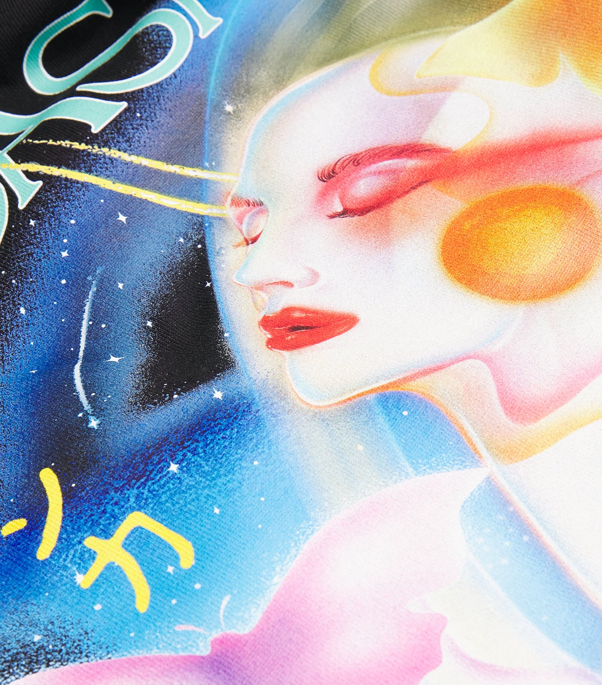 Galactic Connection Printed T-Shirt