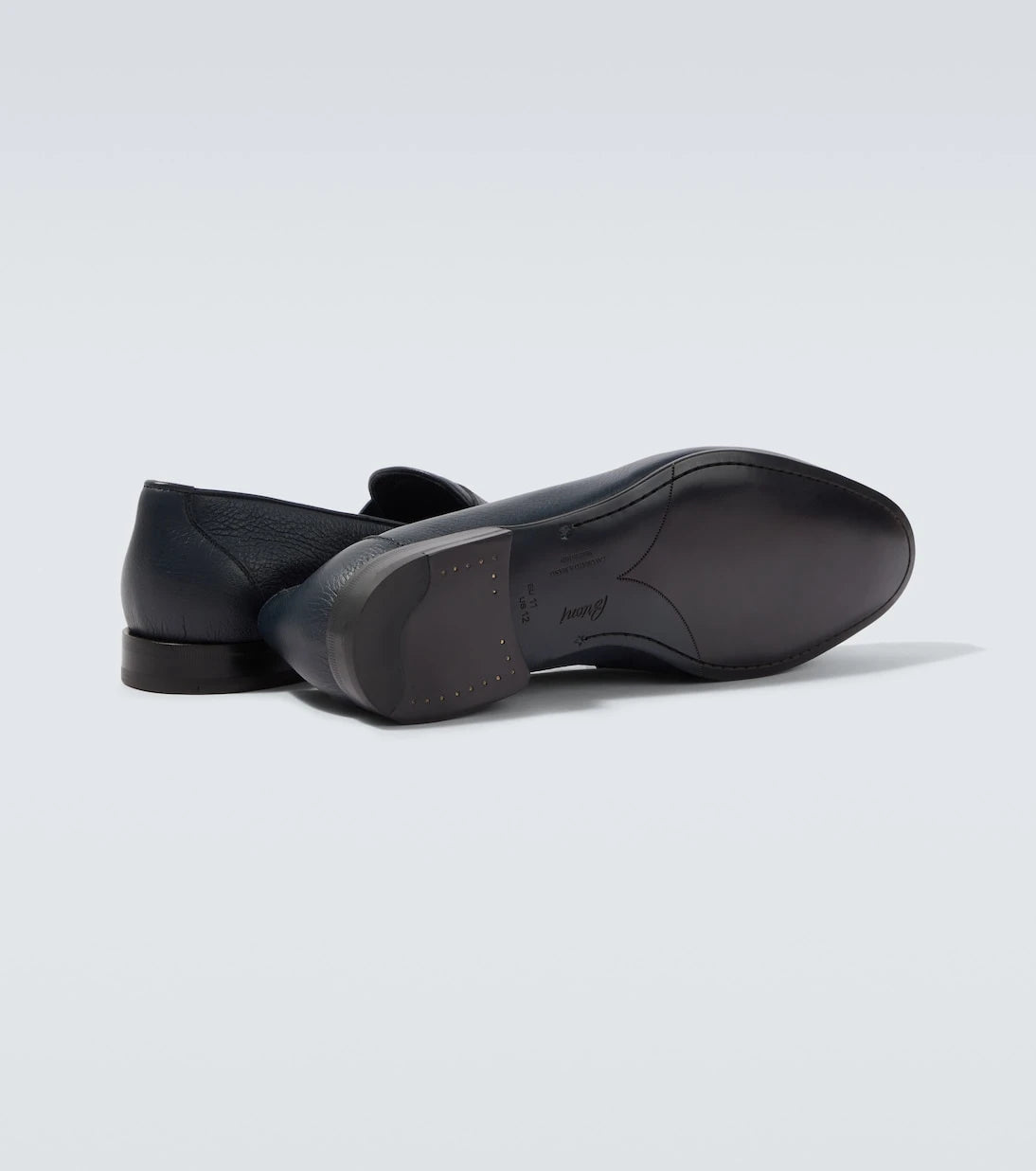 Brioni - Leather penny loafers