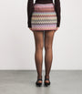 Multi Zigzag Mini Skirt