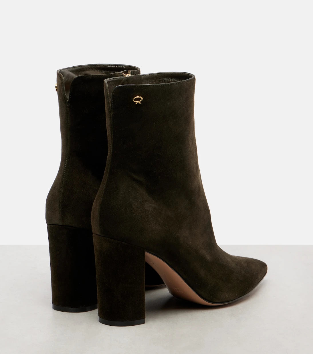Gianvito Rossi - Lyell 85 suede ankle boots