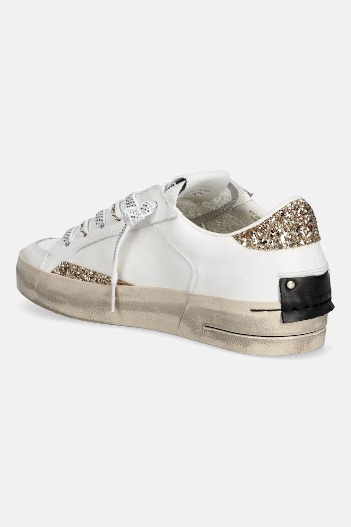 Кожени маратонки Crime London SK8 DELUXE