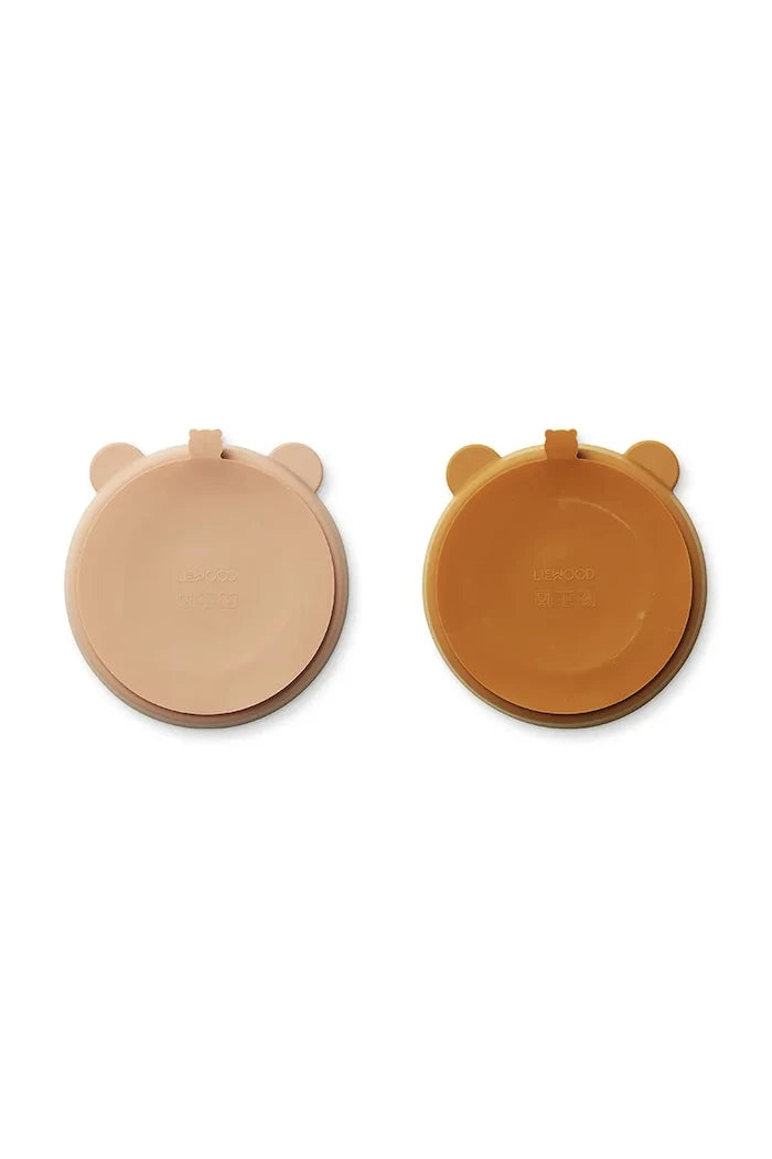 Комплект чинии Liewood Stacy Divider Suction Plate 2-Pack (2 броя)