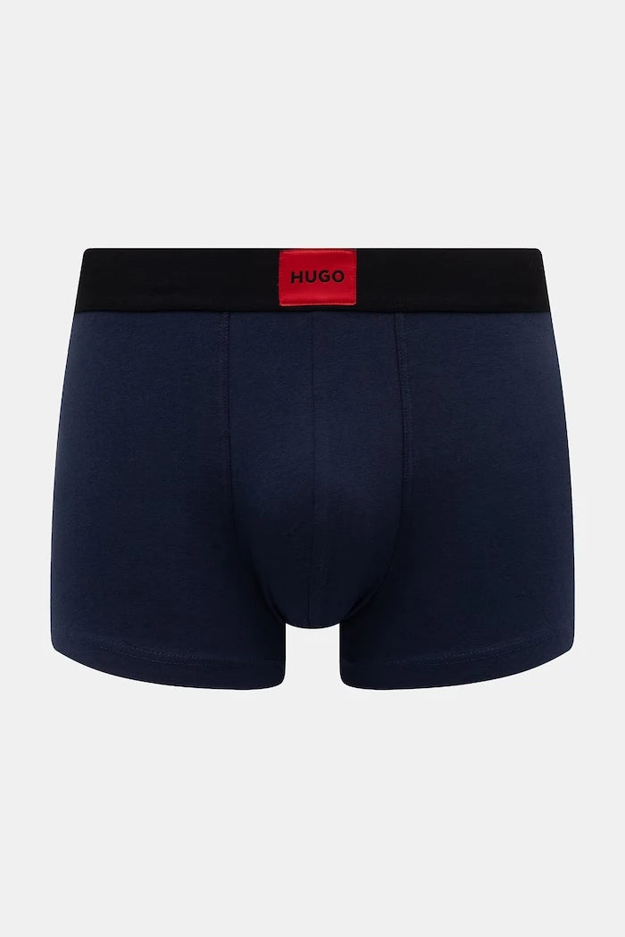 HUGO Erkek Pamuk Elastan Boxer TRUNK TRIPLET GALAXY 3'lü