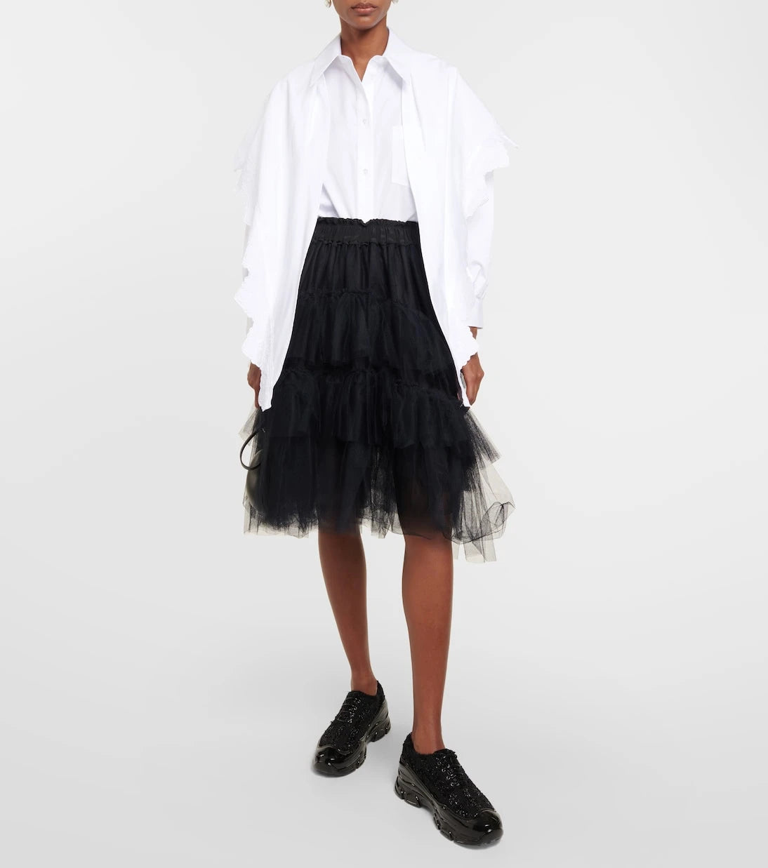 Simone Rocha - Embellished low-top sneakers