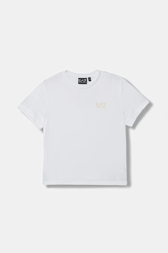 EA7 Emporio Armani тениска basic за деца с памук