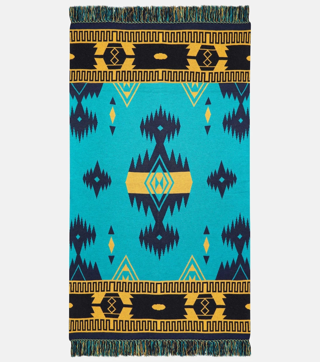 Alanui - Icon wool-blend jacquard blanket