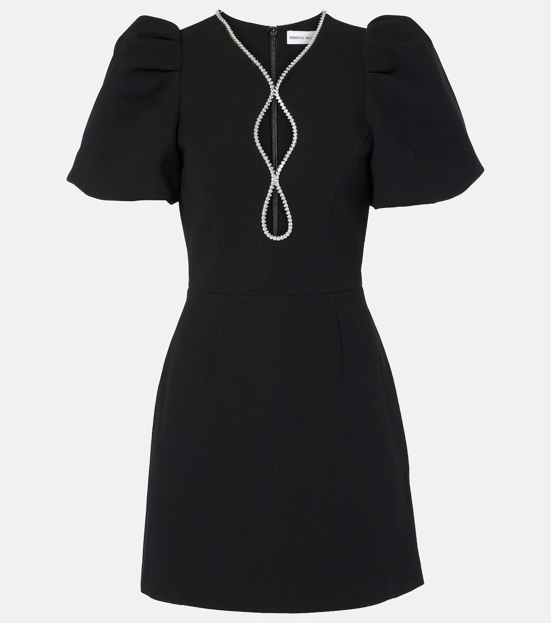 Rebecca Vallance - Estella embellished crêpe minidress