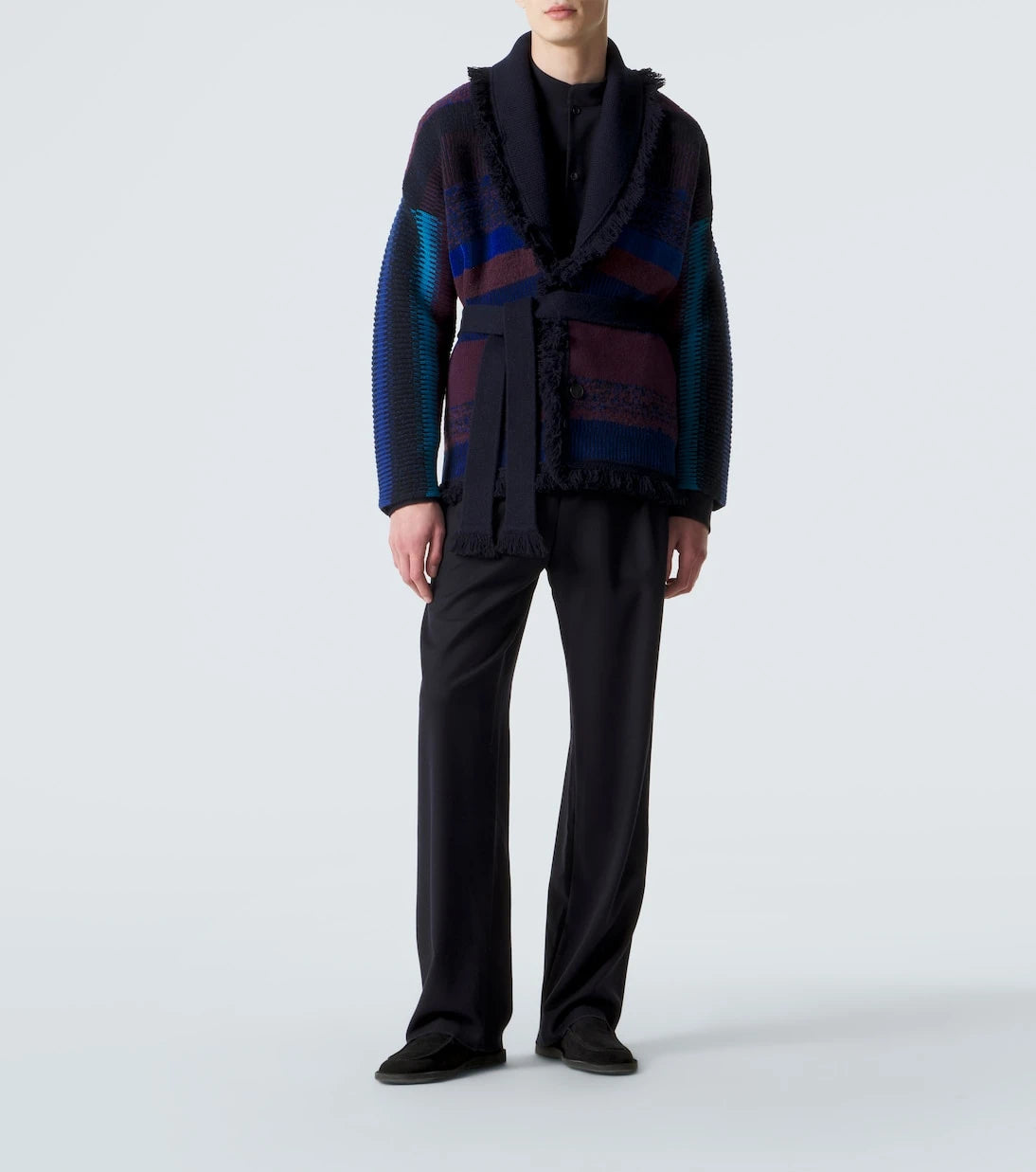 Giorgio Armani - x Alanui cashmere-blend cardigan