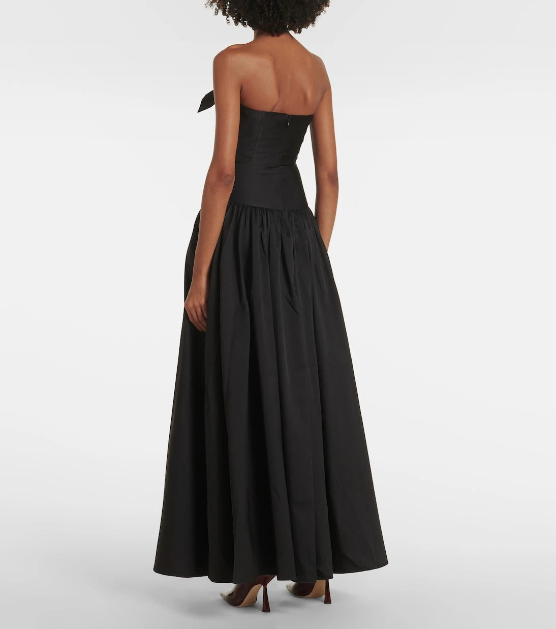 Roland Mouret - Strapless silk-blend taffeta gown