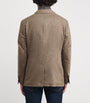 Corneliani Beige Wool-Cashmere Blazer