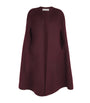 Burgundy Cashmere Monceau Cape