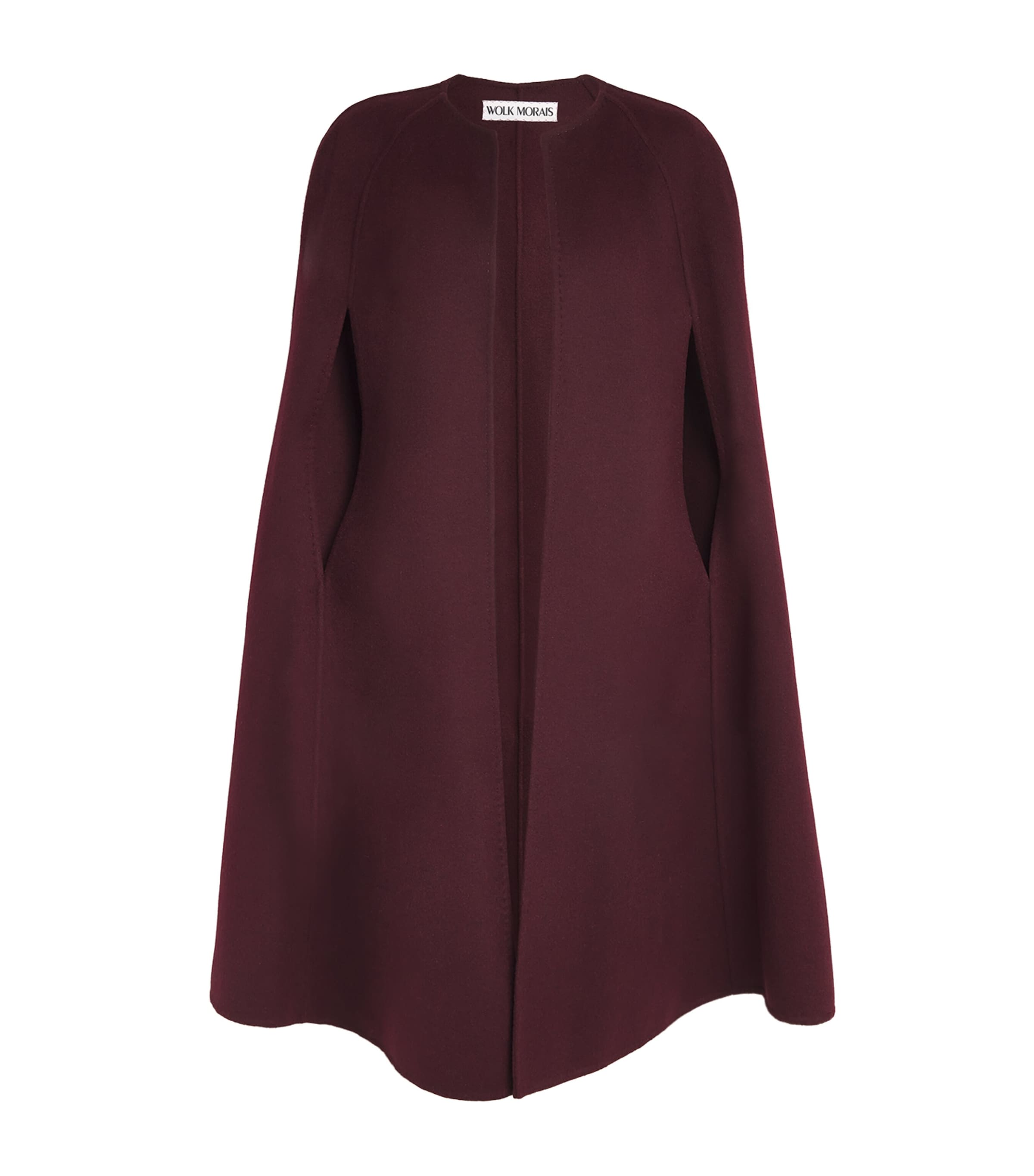 Burgundy Cashmere Monceau Cape