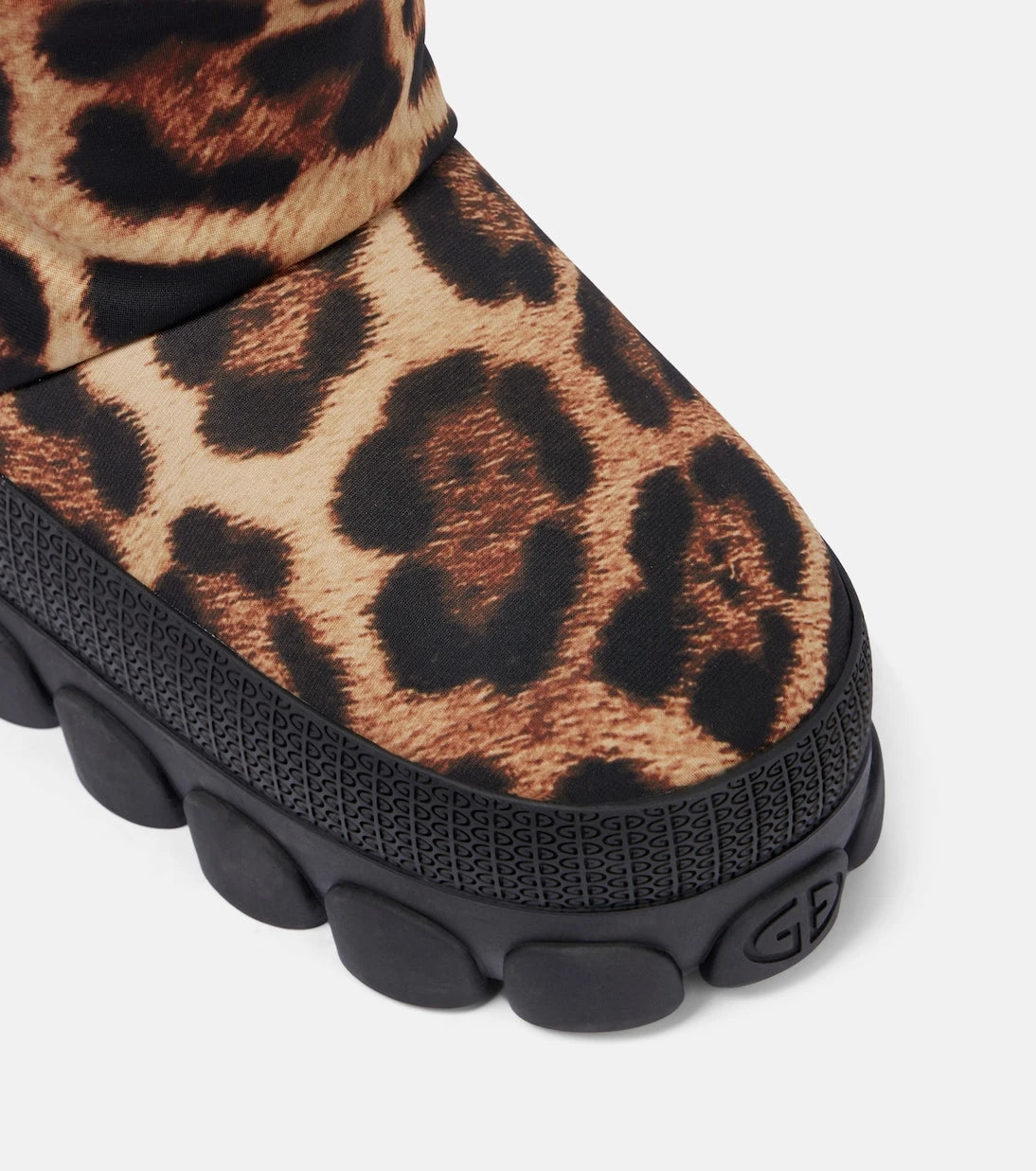Goldbergh - Snowy leopard-print snow boots