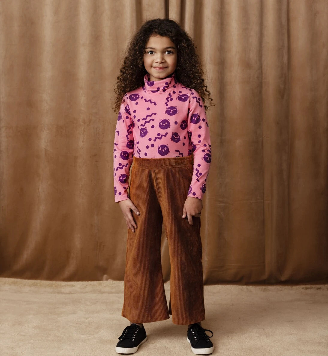 Mini Rodini - Squiggly Cats cotton-blend sweatshirt