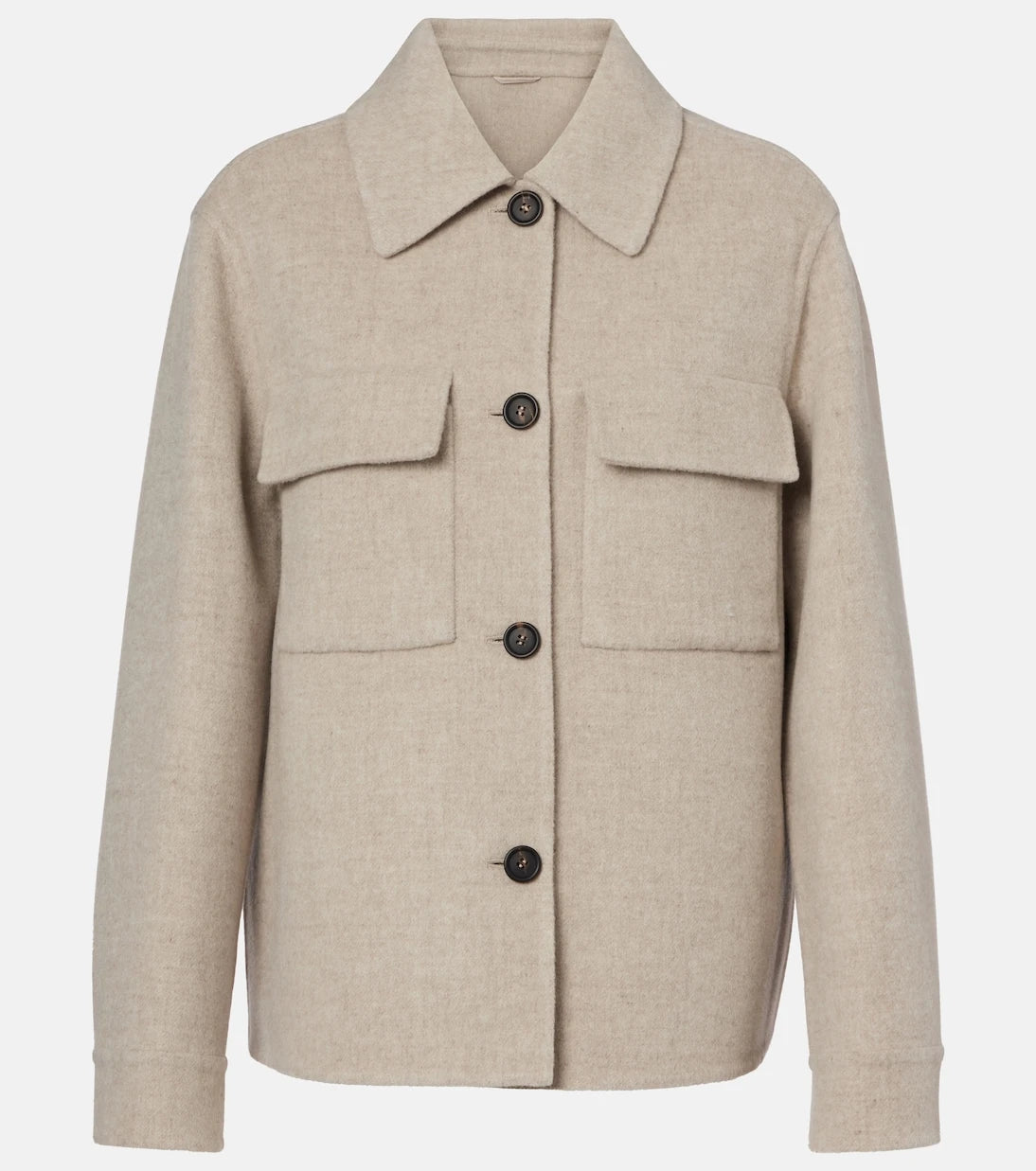 Brunello Cucinelli - Wool and cashmere overshirt