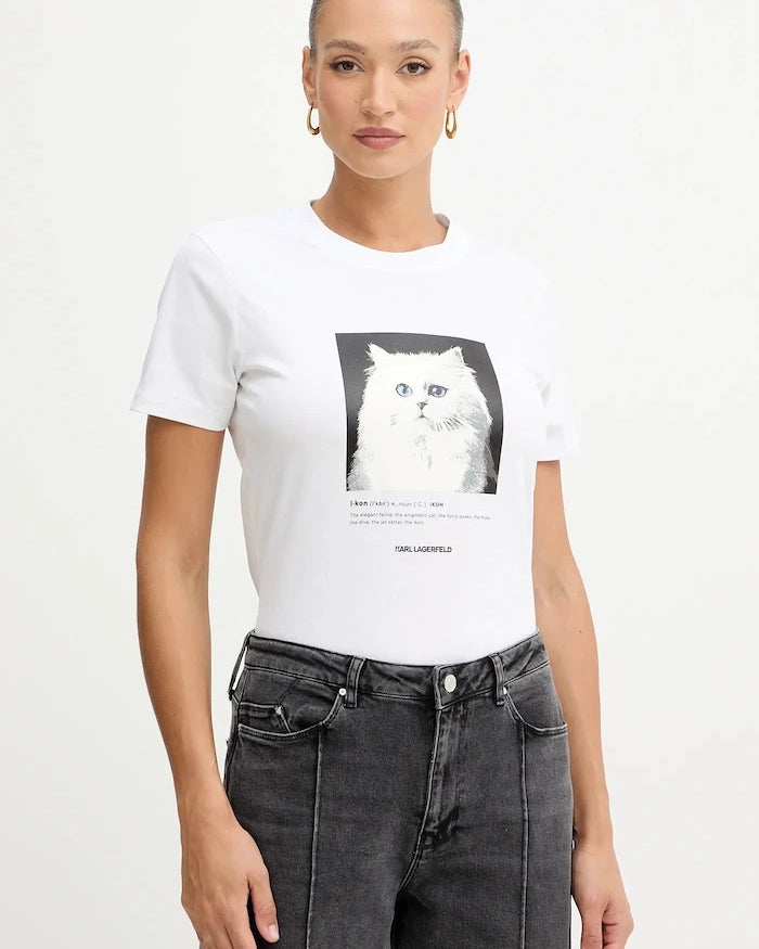 Karl Lagerfeld Pamuklu Tişört