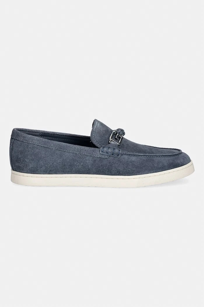 Guess мокасини мъжки от велур HEAWS