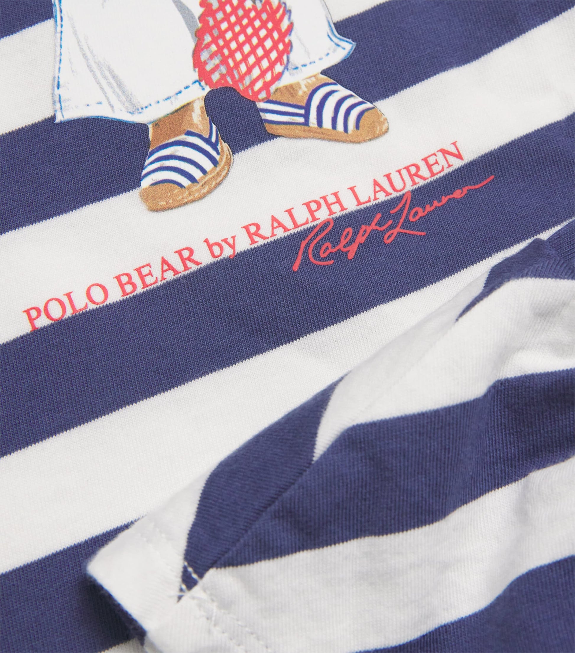 Ralph Lauren Kids Stripe Bear Dress and Bloomers Set (3-24 Months)