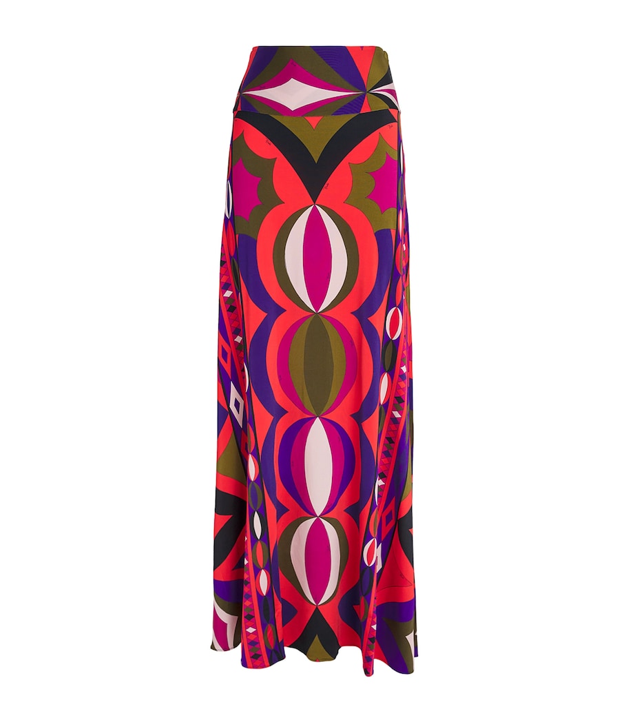 Multi Collane Maxi Skirt