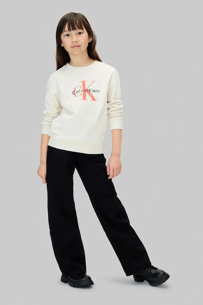 Детски памучен суичър Calvin Klein Jeans