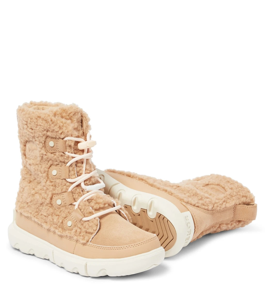 Sorel Kids - أحذية إكسبلورر من الشمواه للأطفال