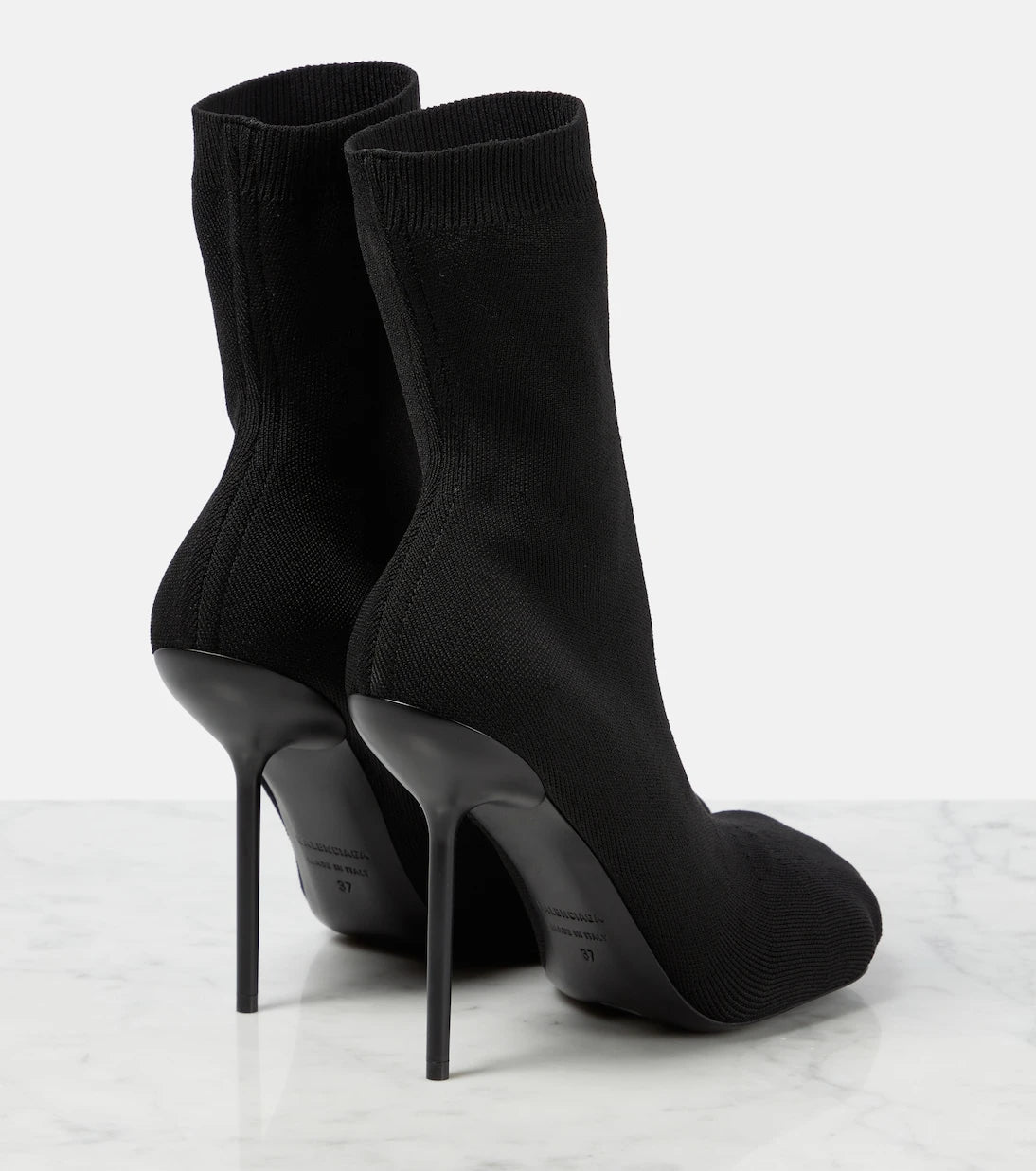 Balenciaga - Anatomic sock ankle boots