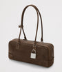 Suede Amazona 31 Top-Handle Bag TUNDRA