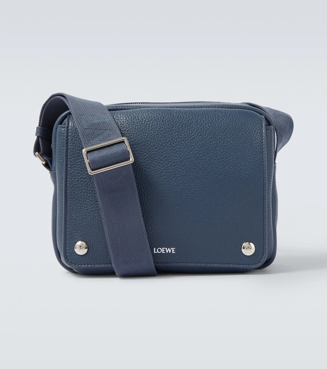 Loewe - Pebble Medium leather messenger bag