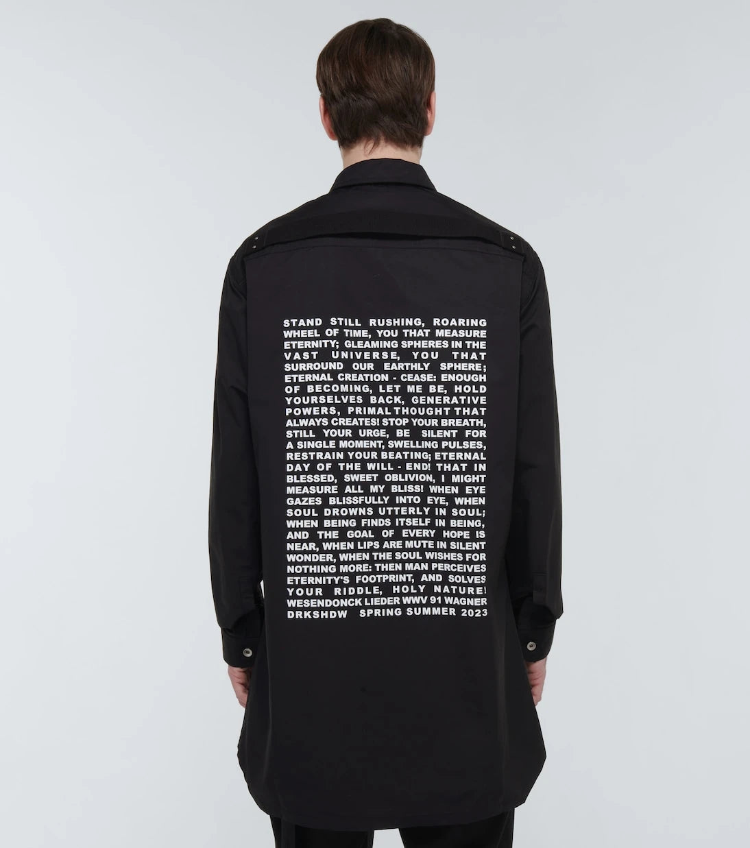Rick Owens - Cotton-blend poplin overshirt