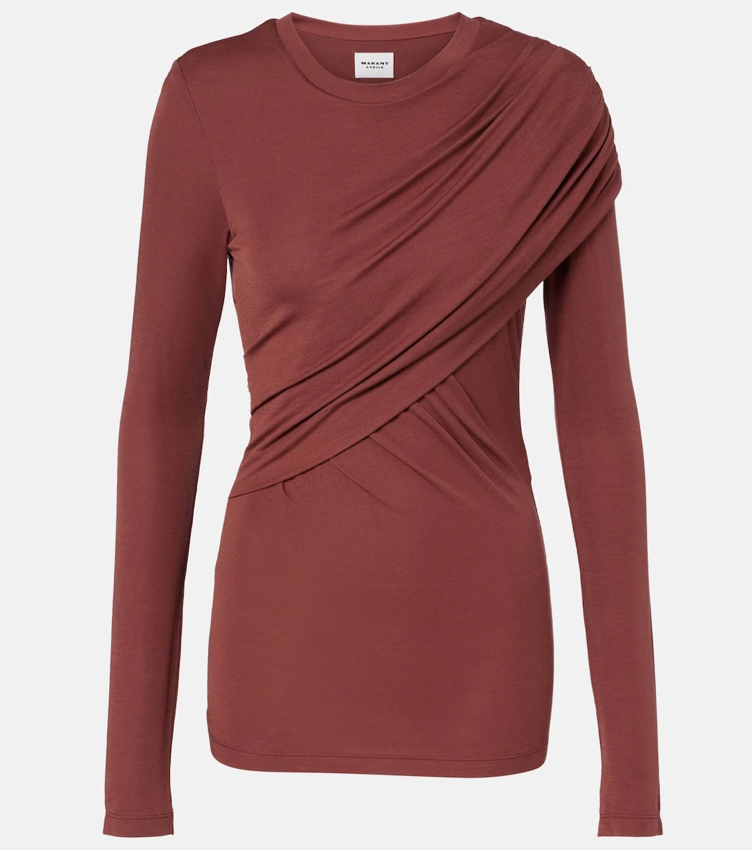 Marant Etoile - Dressi draped jersey top