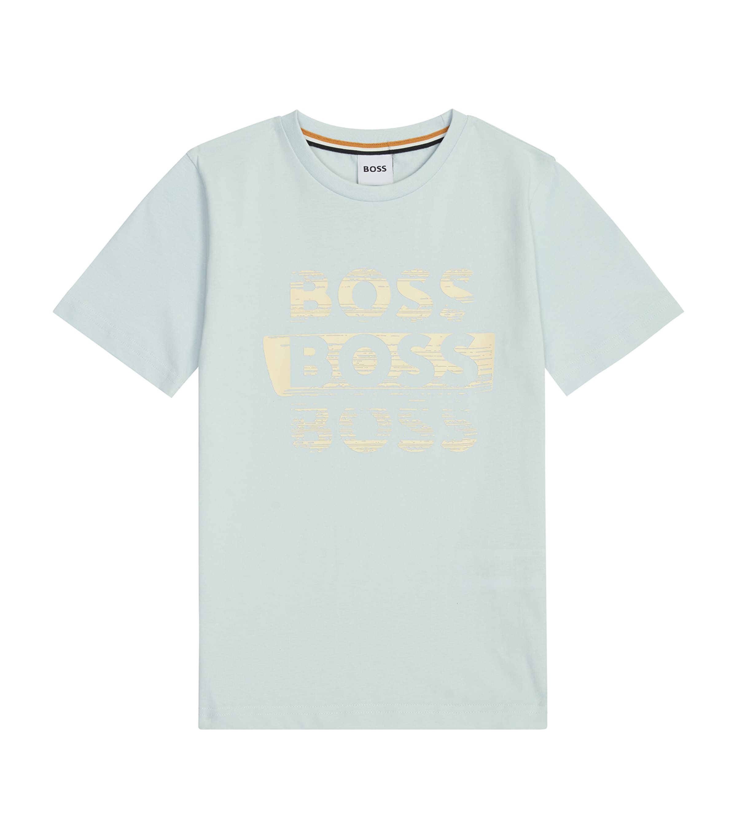 BOSS Kidswear Cotton Triple Logo T-Shirt (4-16 Years)