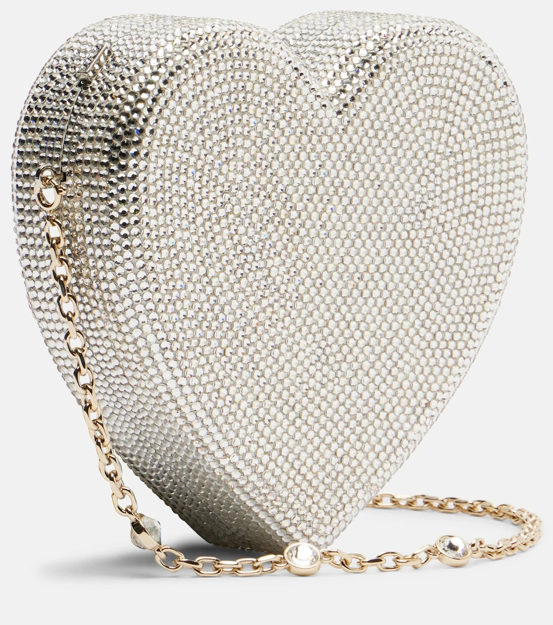 Judith Leiber Couture - Heart Small crystal-embellished clutch