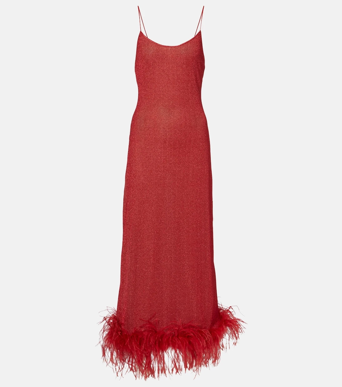 Oséree - Lumière Plumage maxi dress