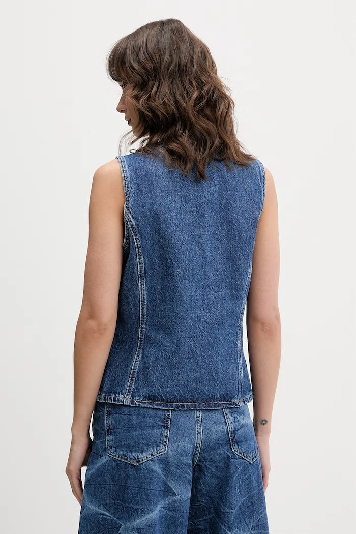 Karl Lagerfeld Jeans Kadın Denim Yelek
