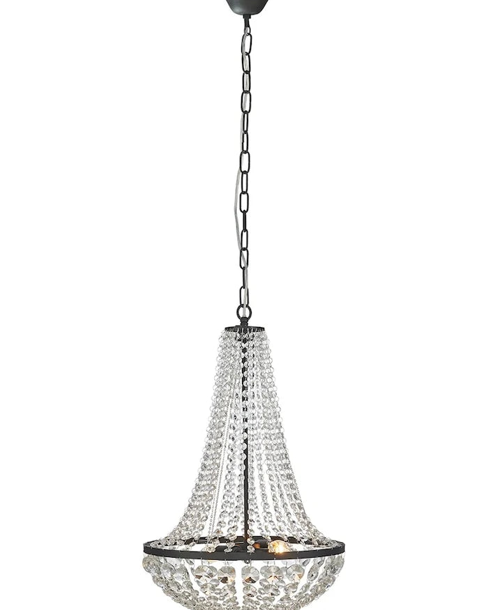 Markslöjd kristal camdan sarkıt lamba 50 x 40 x 40 cm