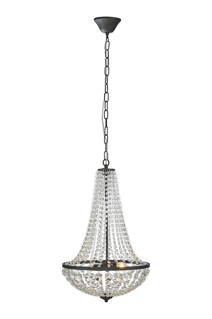 Markslöjd kristal camdan sarkıt lamba 50 x 40 x 40 cm