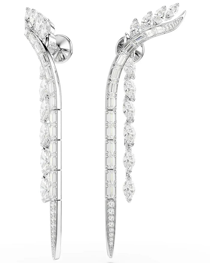 Swarovski kadın metal zirkonlu küpe MESMERA