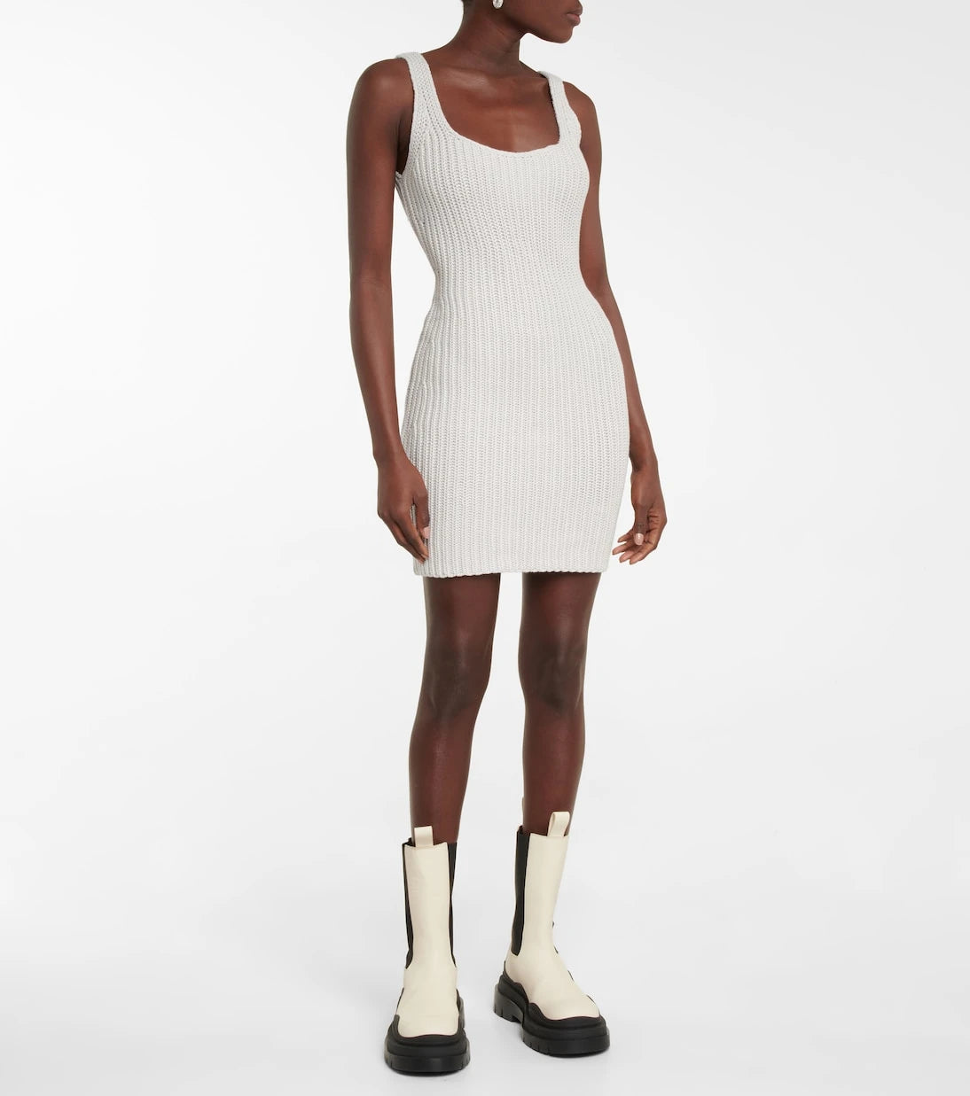 Rta - Jady cotton sweater mini dress