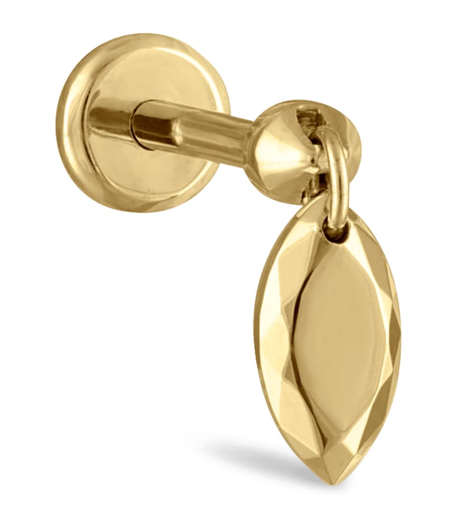 Maria Tash Faceted Marquise Threaded Charm Single Earring (5.5mm)