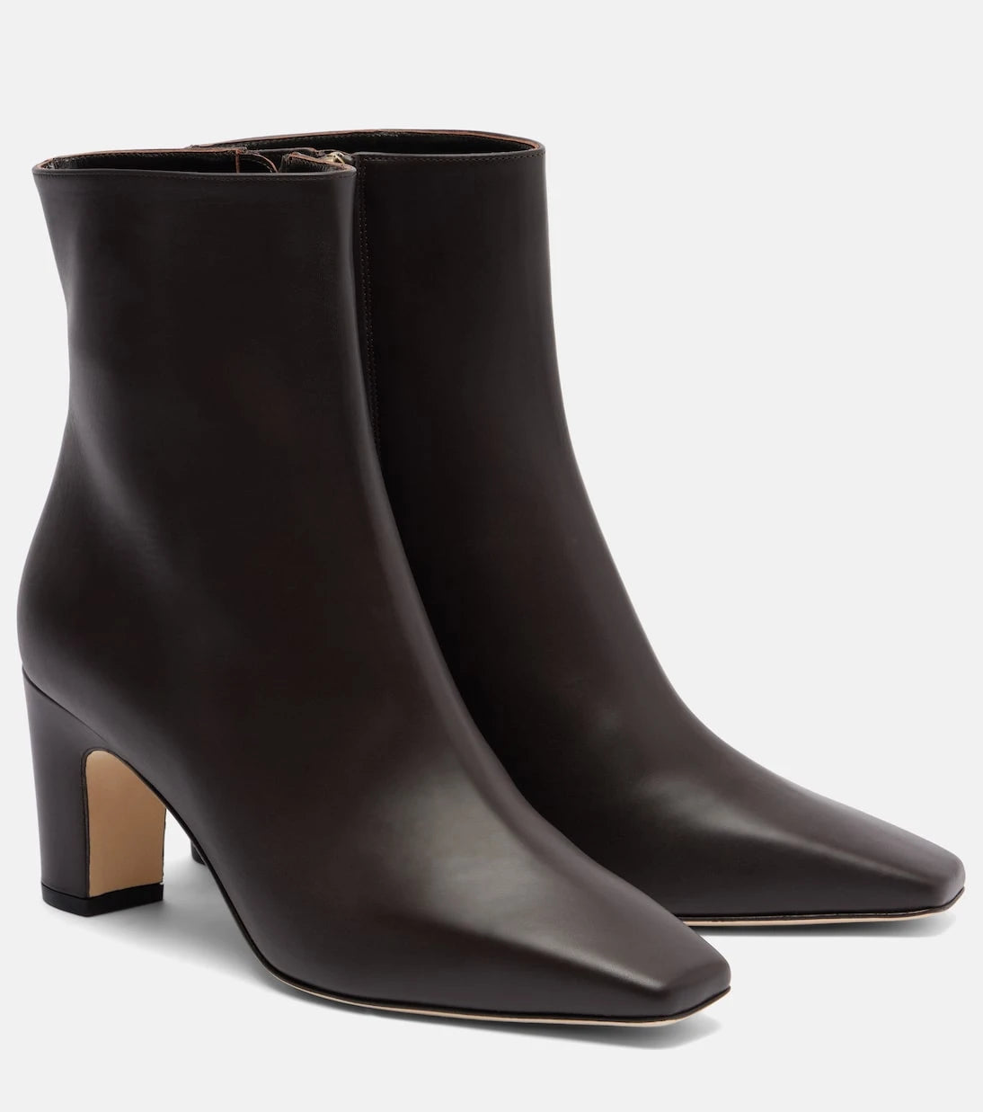 Manolo Blahnik - Ofaralo 70 leather ankle boots