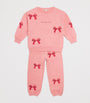 Organic Cotton-Blend Bow Lou Sweatpants (5-10 Years)