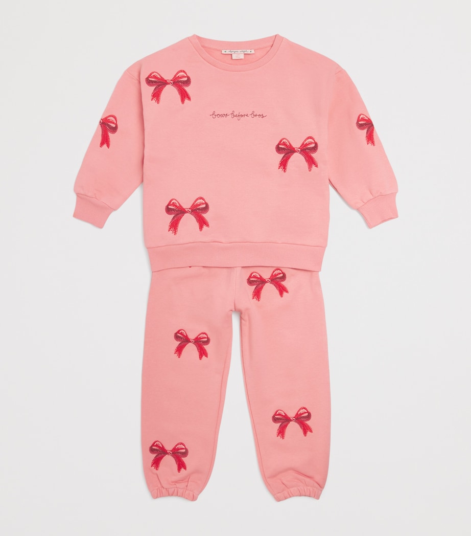 Organic Cotton-Blend Bow Lou Sweatpants (6 Months-4 Years)