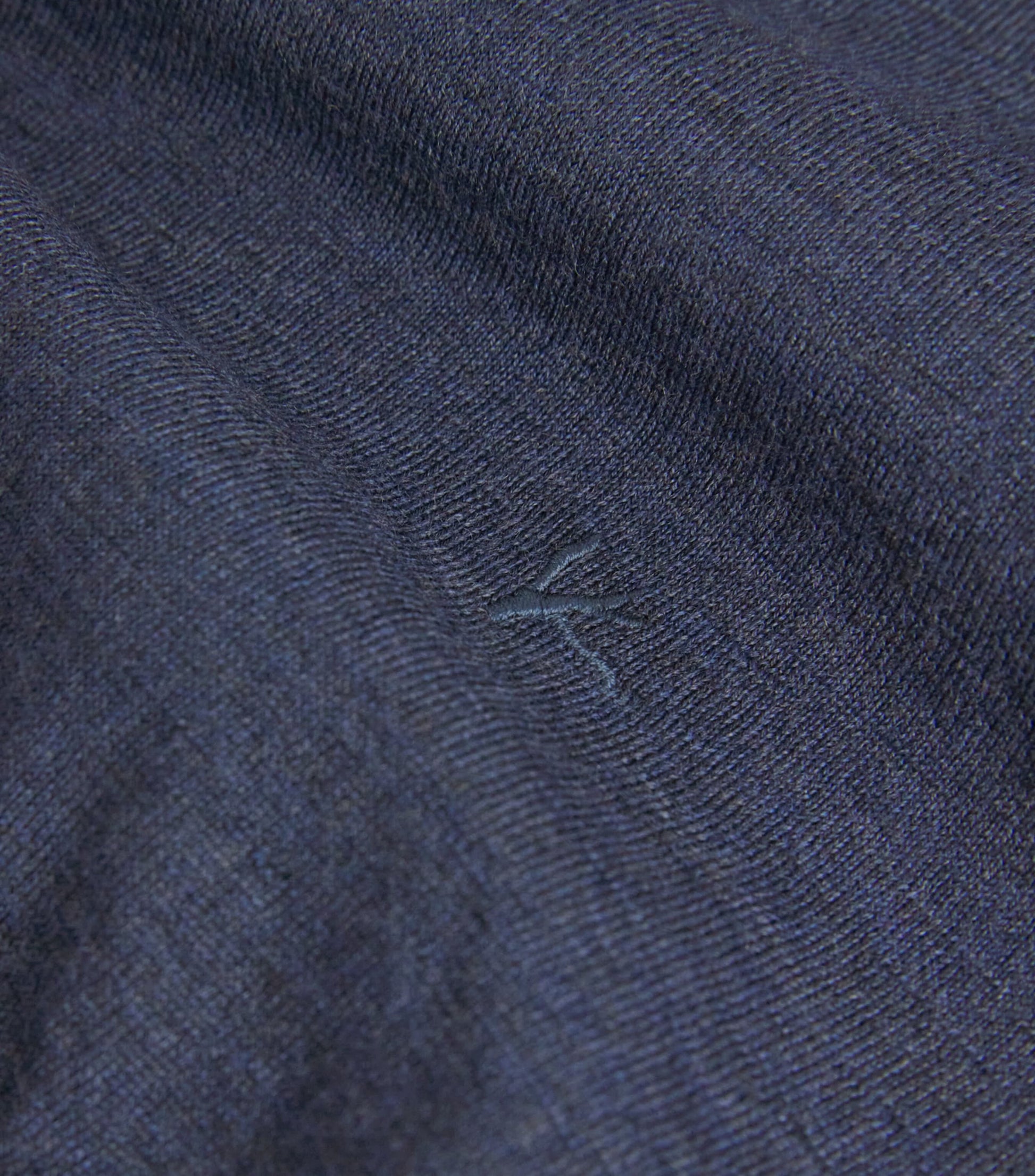 Isaia Blue Wool Crew-Neck Sweater