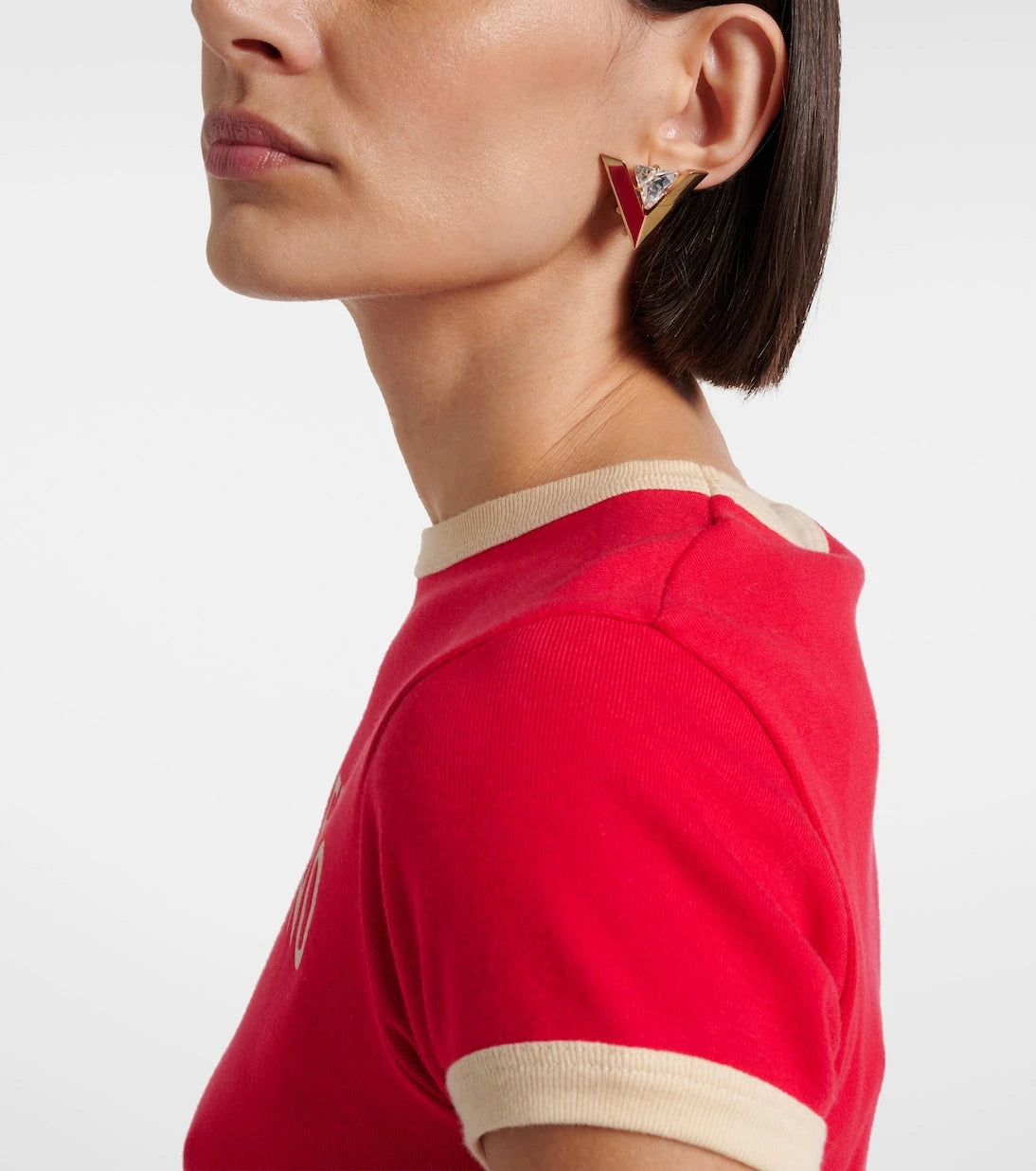 Valentino - Je Les V crystal-embellished earrings